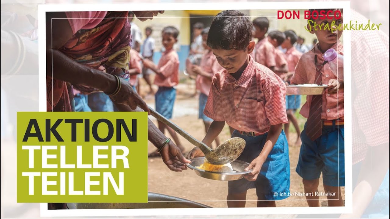 Aktion "Teller teilen" YouTube