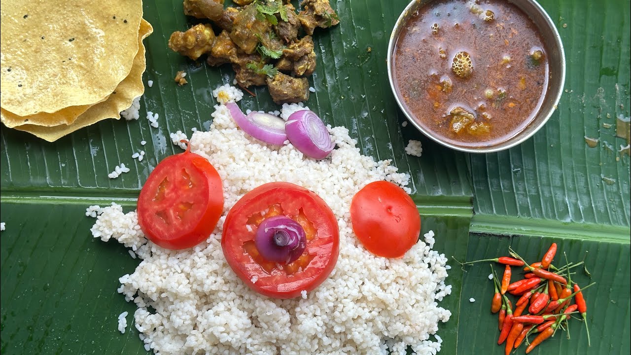 Mutton Rise EATING Spicy MUTTON CURRY and Rise 🔥🔥 - YouTube