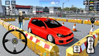 Car Parking Game: I Bought the Golf and Drive it through Obstacles - Android gameplay screenshot 2