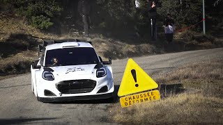 Rallye Monte Carlo 2024 - Adrien Fourmaux - M-Sport Ford WRT - Test