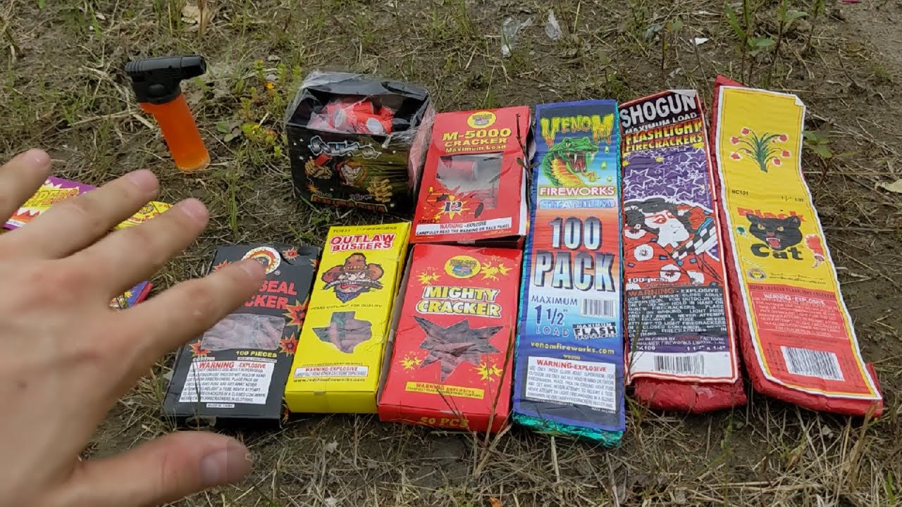Which LEGAL FIRECRACKERS Are The Best? YouTube