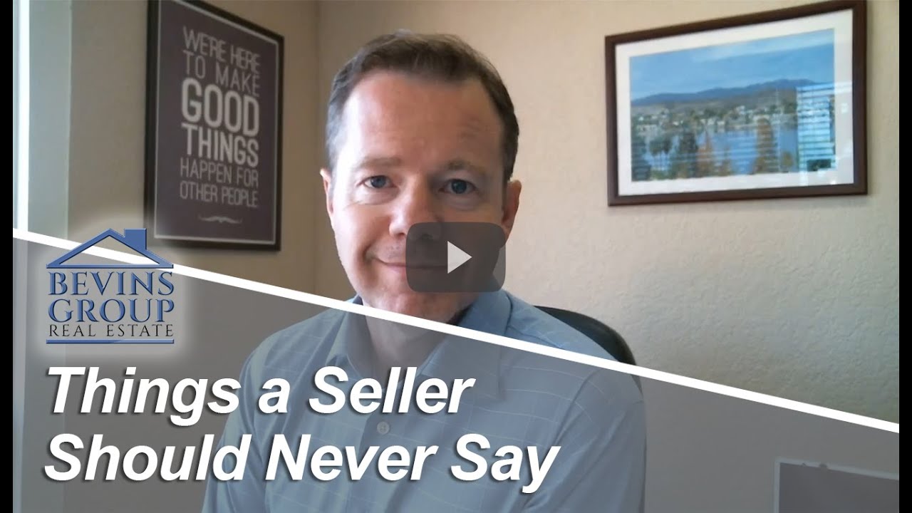 Southwest Riverside County Real Estate Agent Things a seller should