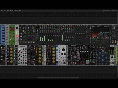 second patch with wasp and opulus in vcv rack - may4