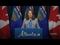 Alberta premier danielle smith defends gender identity policies  february 1 2024
