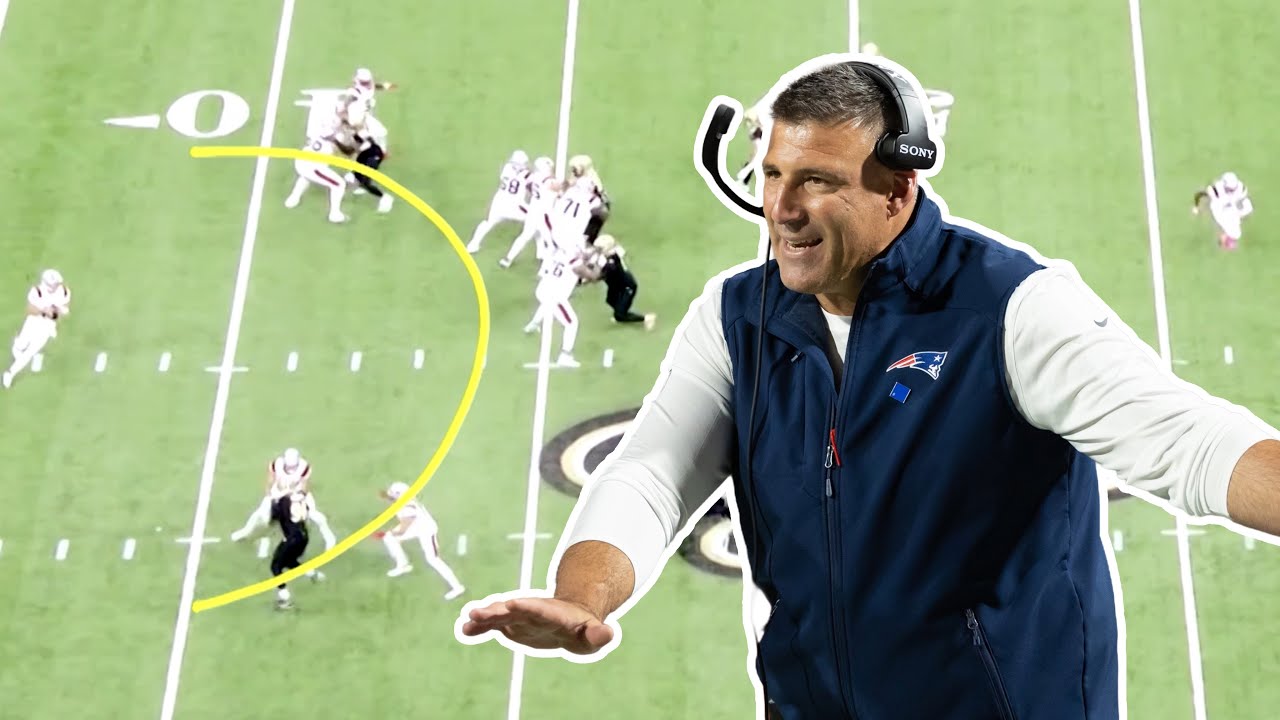 Mike Vrabel Film Breakdown | Drake Maye's Touchdown Passes to Kayshon Boutte & DeMario Douglas