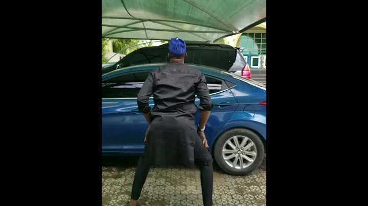 Odunlade Adekola Shows Off Shaku Shaku  Dance Move