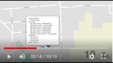 The ICARUS Common Altitude Reference Service (CARS) - working example