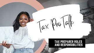 Tax Preparer Responsibilities