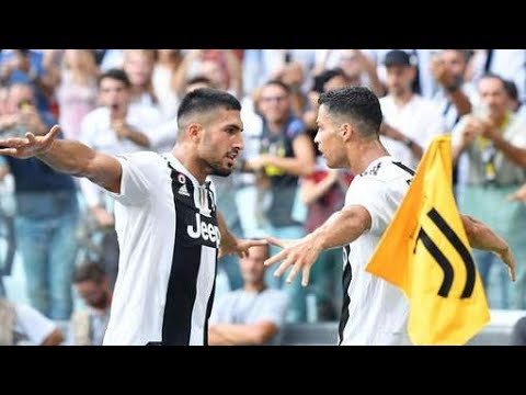 Assists goals cristiano ronaldo and emre can Juventus vs sassuolo