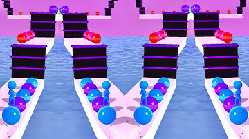 Stack Rider 🔵🔵🕺🏻🎮All Levels Android, iOS Gameplay Walkthrough #150