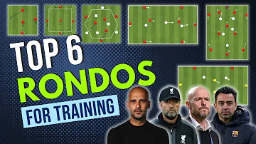 6 Best Soccer Rondo Drills to IMPROVE Your Team!