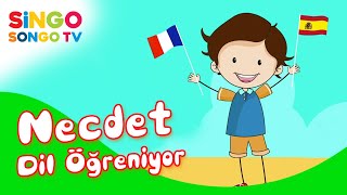 NECDET Dil Öğreniyor 🎊 🚩– SingoSongo TV I İsme Özel Çocuk Şarkıları 🎵