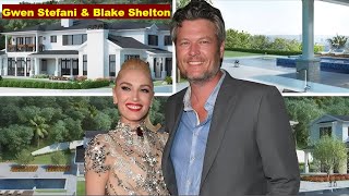 Gwen Stefani & Blake Shelton's Encino Home | 3 Children, Cars, Net Worth and Lifestyle