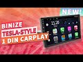 A promotional of binize 10 inch single din android 10 carstereo
