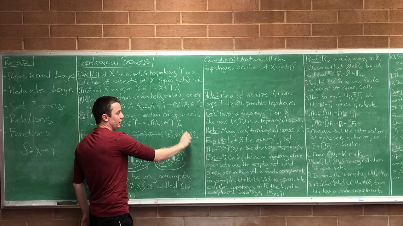 Lecture 7 (Topology)