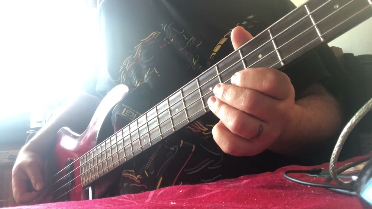 One Take Bass Cover - The Cure, A Fragile Thing