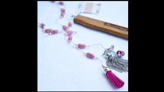 Online Class: Jewelry Making 106: Making a Lariat with The Knotter Tool| Michaels