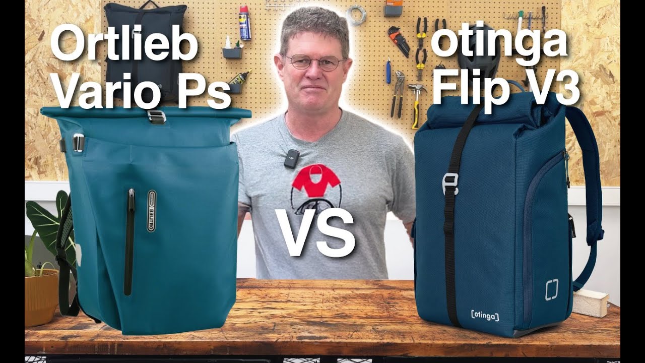 ORTLIEB Vario PS vs. otinga Flip V3: Der ultimative Fahrradtaschen-Test