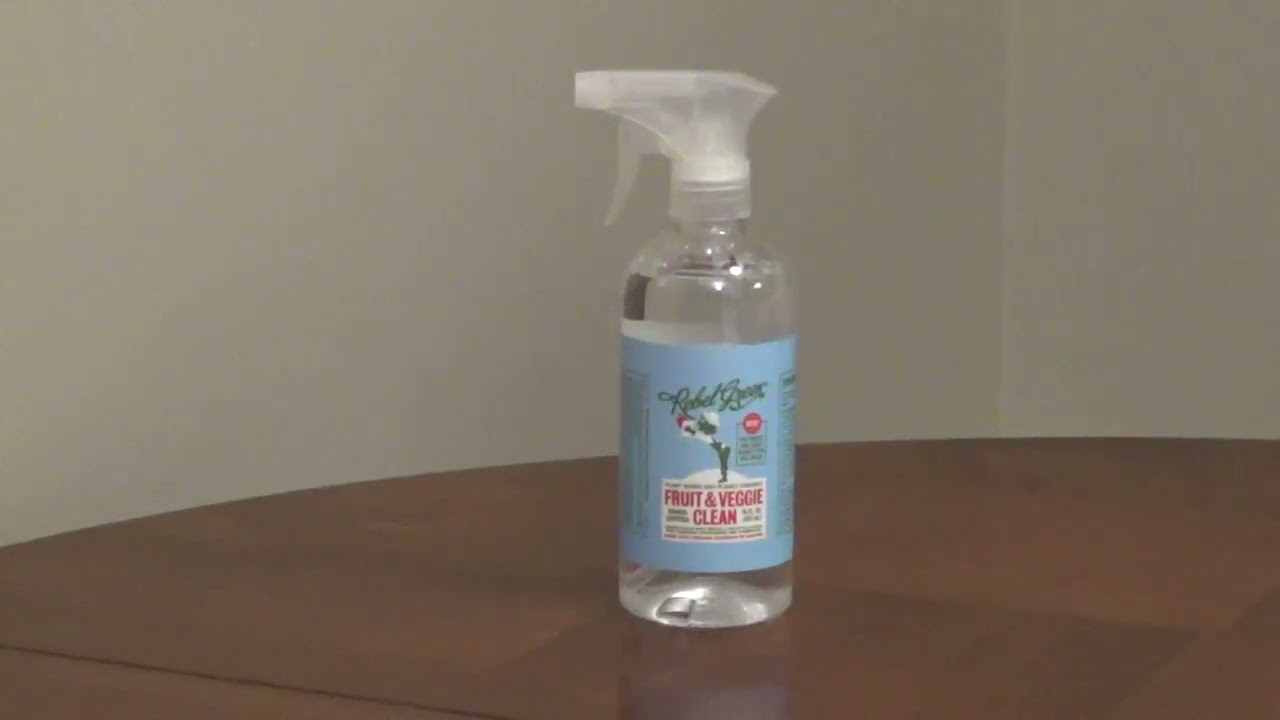 Fruit and Veggie Wash - Rebel Green