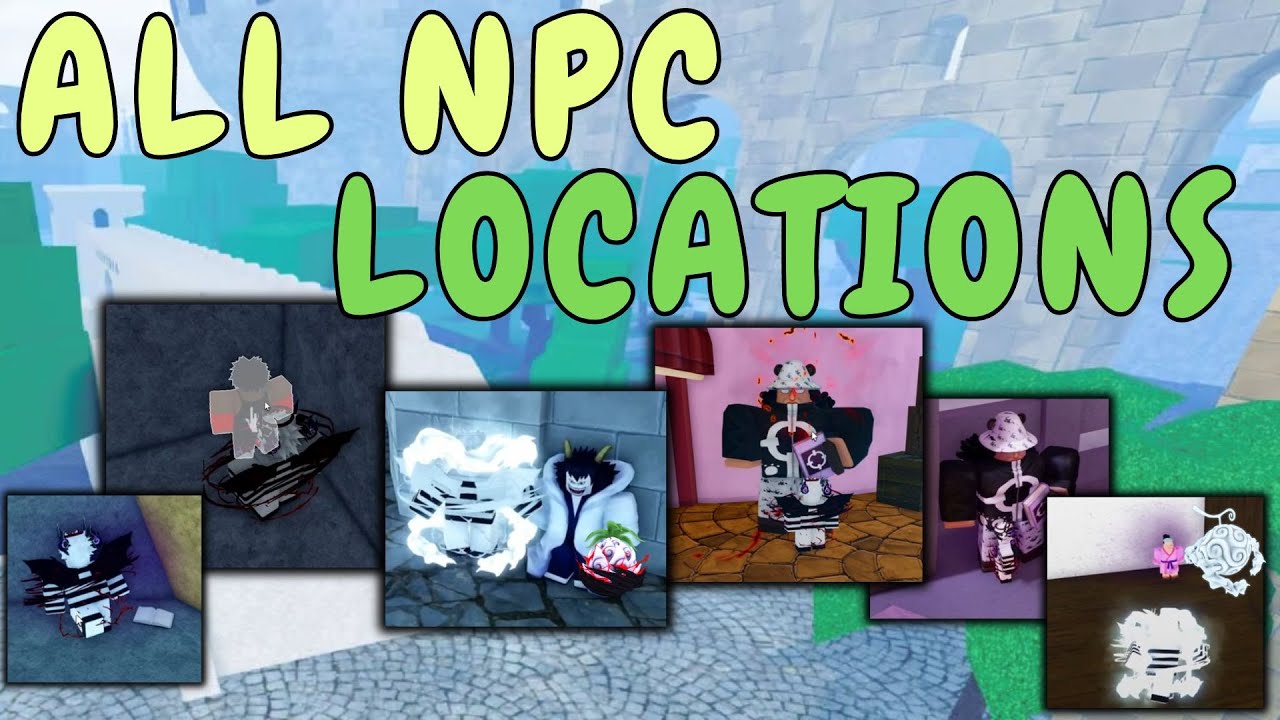 ALL NPC LOCATIONS (KUMA, DARKXQUAKE, ETC) in Fruit Battlegrounds YouTube