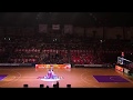 J☆Dee'Z ジェイディーズ あと一歩 初披露 大田区総合体育館 2017/12/16 Wリーグオールスター オープニングセレモニー
