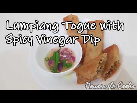 Lumpia Togue Dip