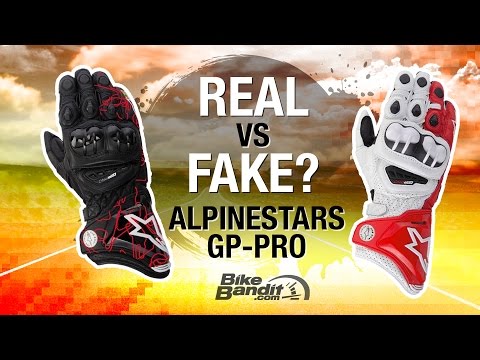 Alpinestars Motorcycle Glove Breakdown - Real vs. Fake | BikeBanditWhere to stay