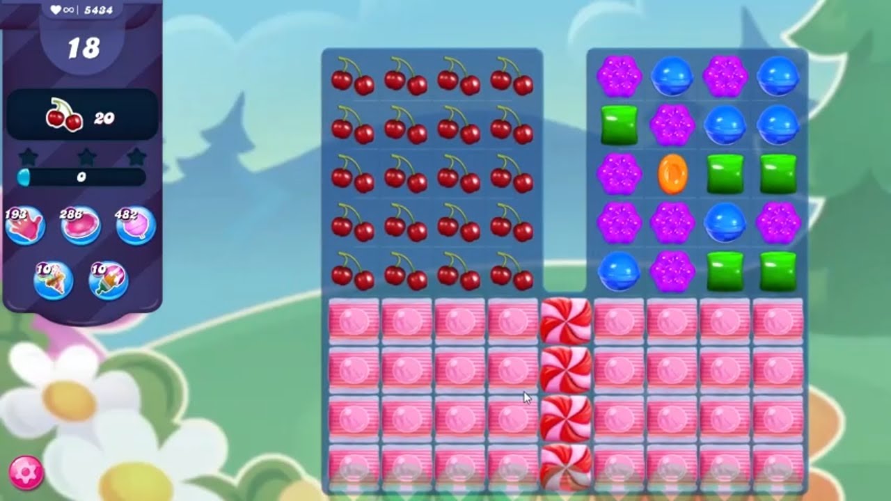 Candy Crush Saga LEVEL 5431 NO BOOSTERS - YouTube