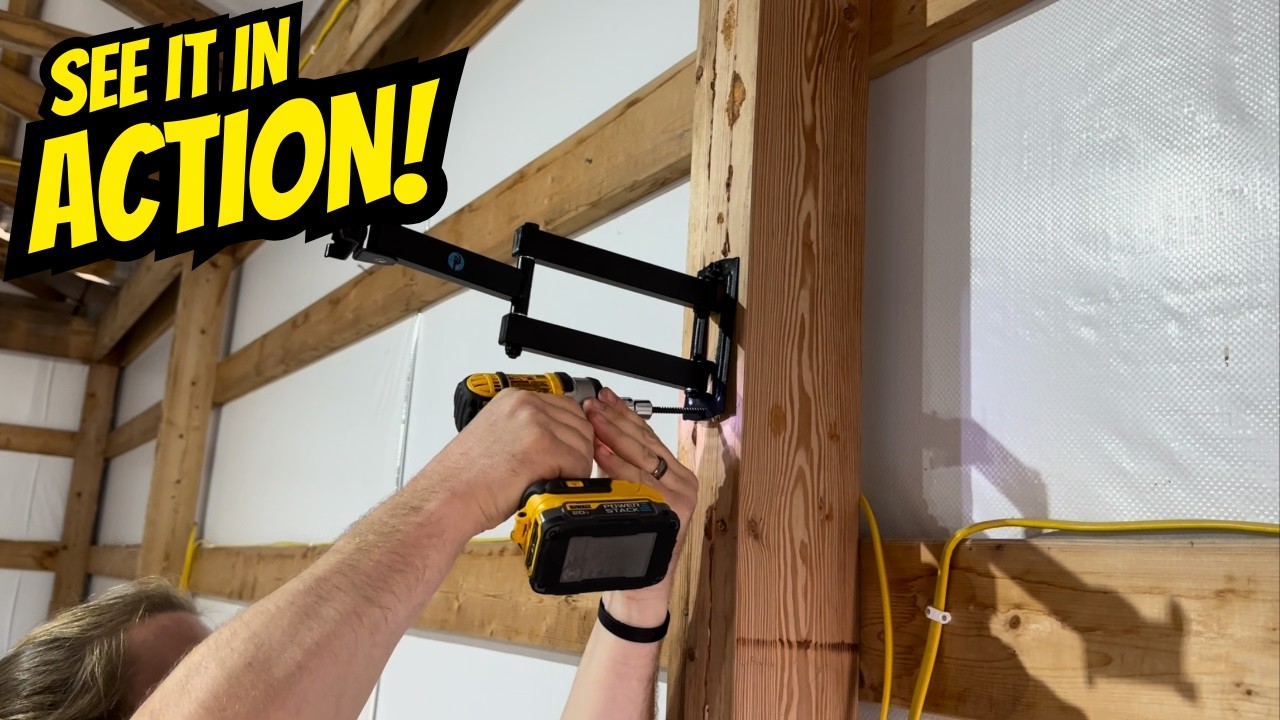 Pipishell Full Motion TV Wall Mount Review #ad #amazoninfluencer