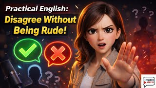 English Phrases to Disagree Without Sounding Harsh #learnenglish  screenshot 2