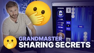 Grandmaster Sharing Secrets on Backgammon Galaxy screenshot 5