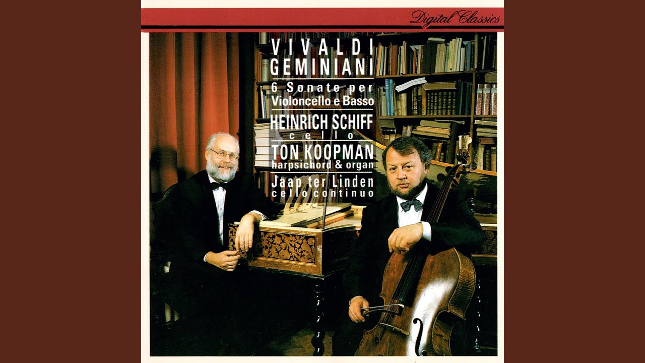 Vivaldi: Cello Sonata in B flat major, RV 45 - 2. Allegro