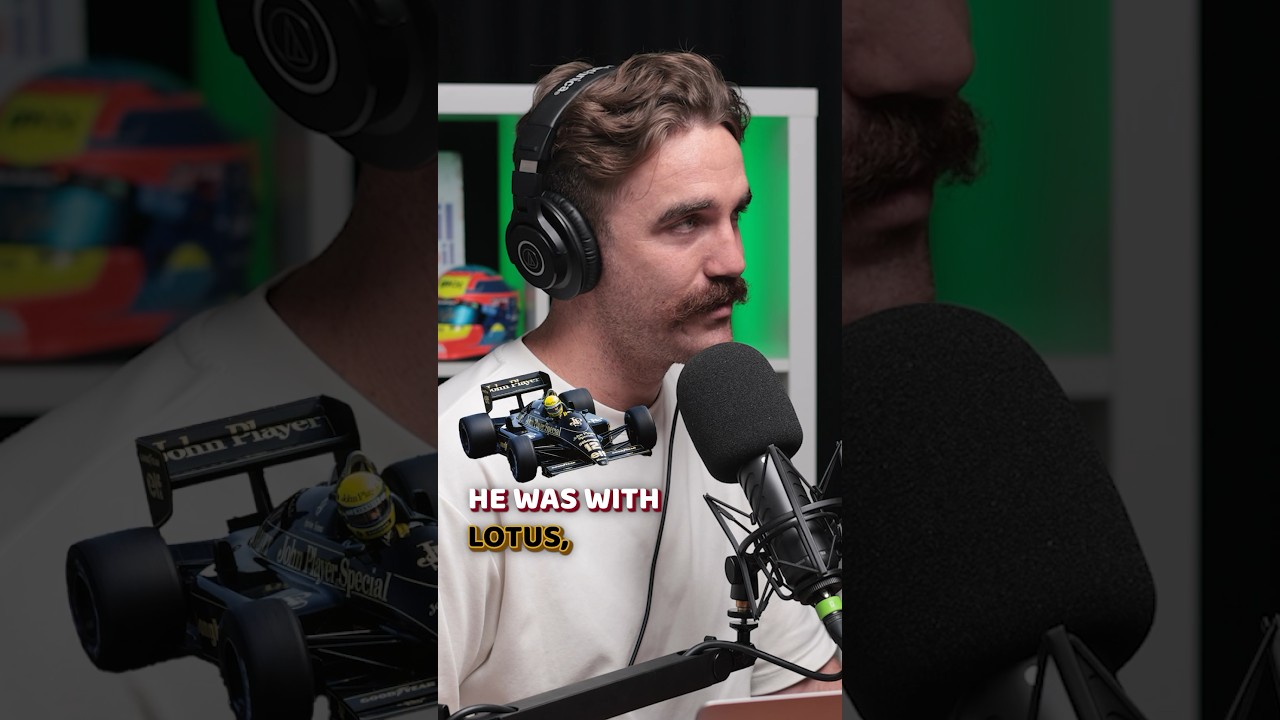 Ayrton Senna in that Black and Gold Lotus is just next level 😍 