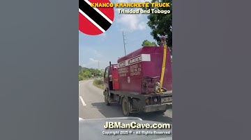KHANCO KHANCRETE FLATBED TRUCK in Trinidad and Tobago JBManCave.com #Shorts