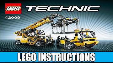 LEGO Instructions - Technic - 42009 - Reach Stacker (Alternative Model B)
