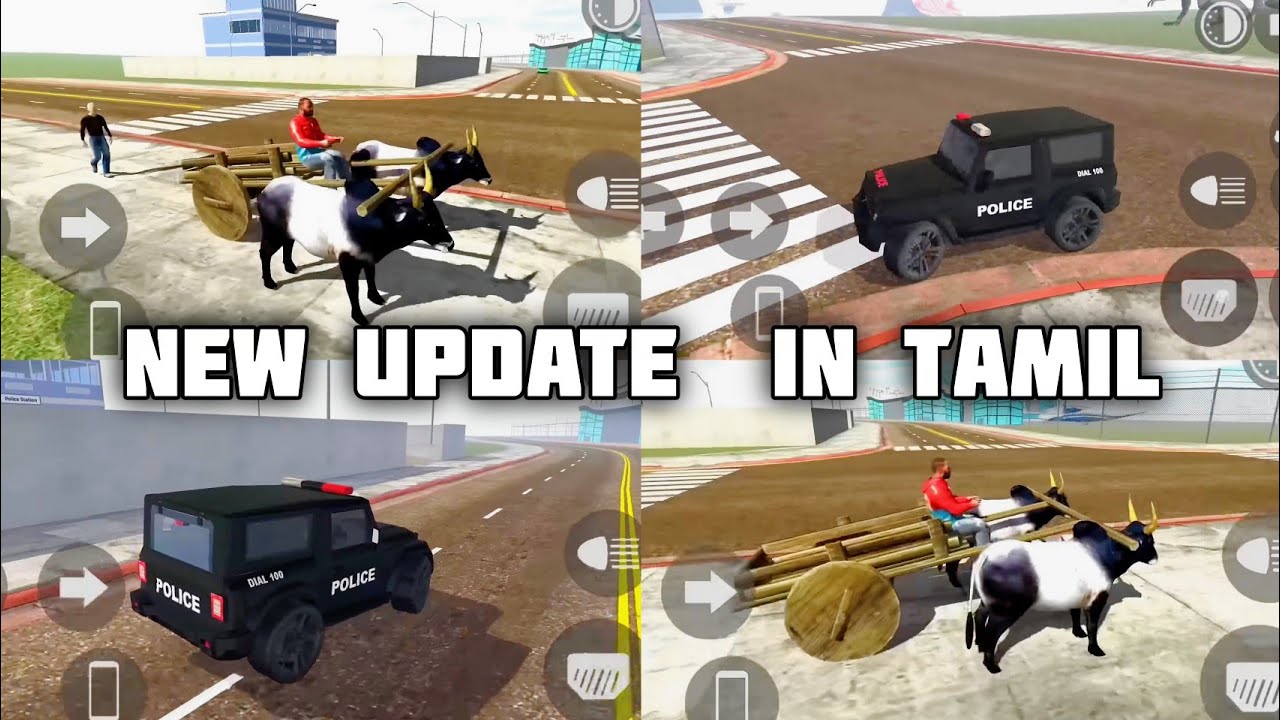 NEW POLCIE THAR UPDATE IN INDIAN BIKES DRIVING 3D IN TAMIL 