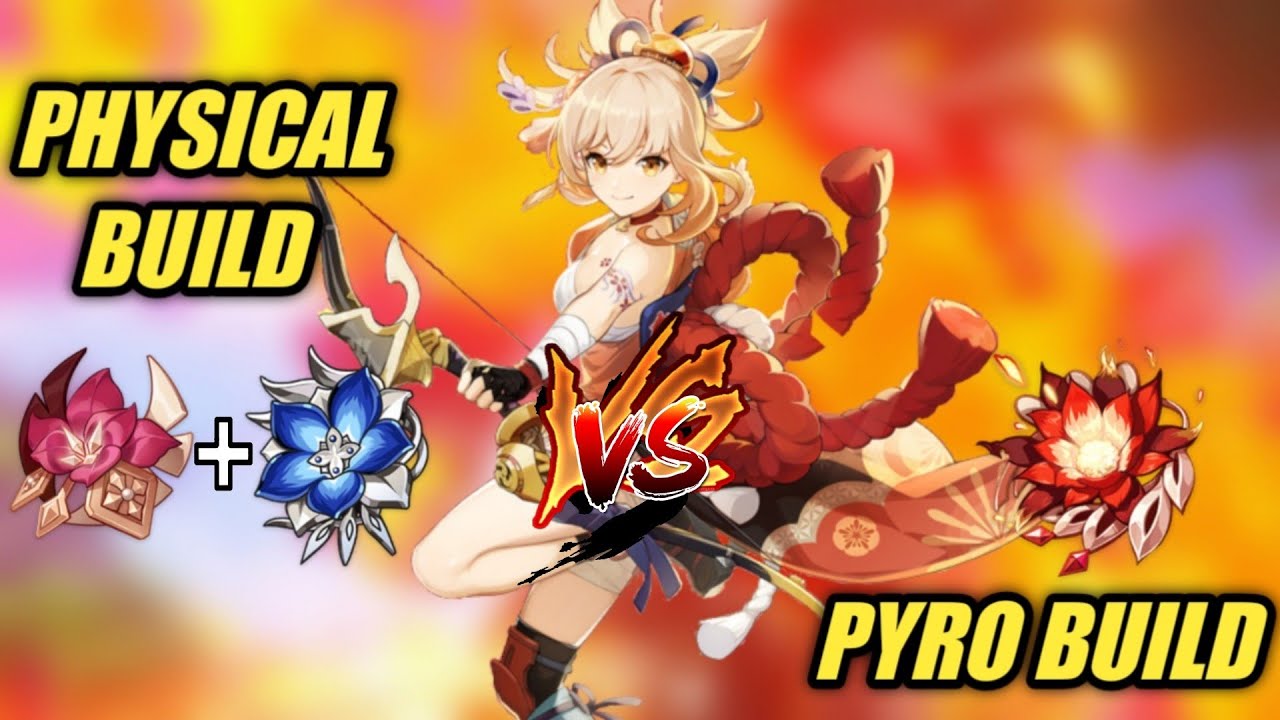 C6 Yoimiya Physical VS Pyro Test | Genshin Impact 