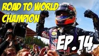 Road to World Champion F1 2014 | Ricciardo #14