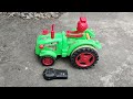 Remote control tractor