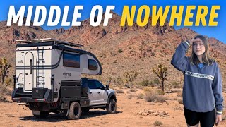 We Camped in the Middle of Nowhere (Mojave Desert)