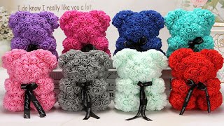 Rose Teddy Bear The Perfect Gift 2020 - Lovely and Forever