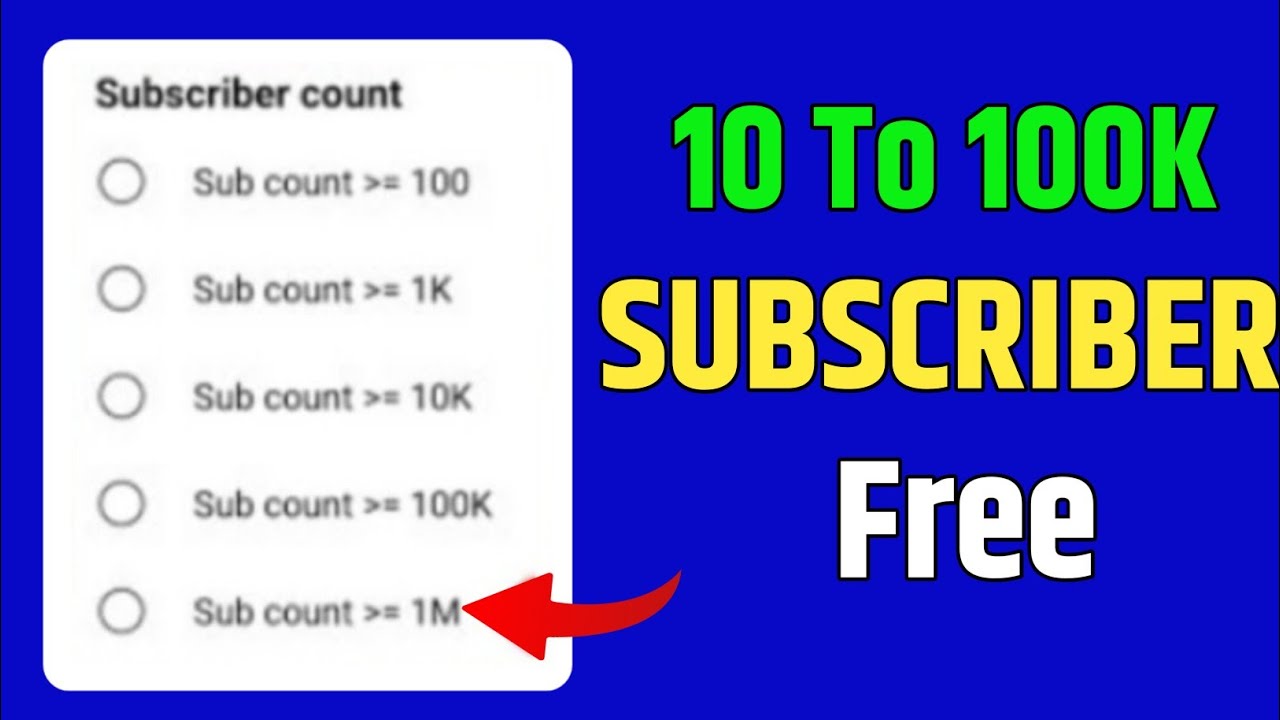 How To Increase Subscribers On YouTube channel 2023 | Subscribe Kaise ...