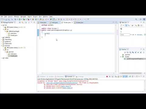 packman java tutorial part 2