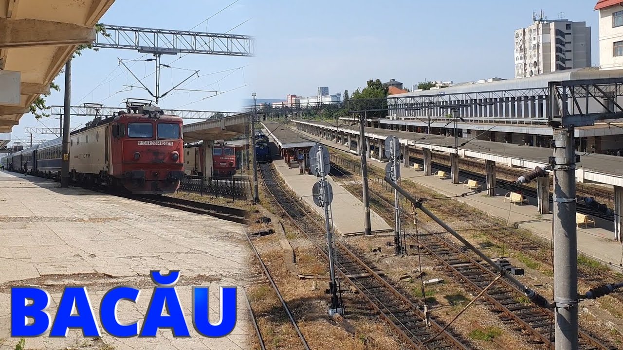 BACAU | Descoperim statia CFR si imprejurimile, ne primeste multa degradare