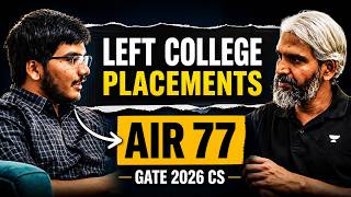 GATE 2026 CS AIR 77 | Left Placements for GATE