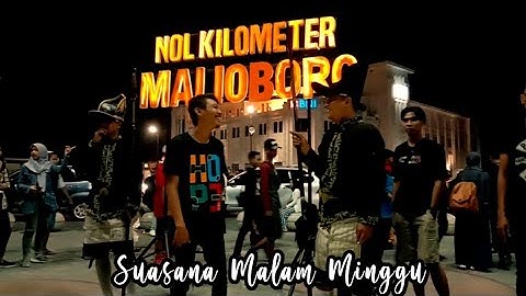 Nol Kilometer Yogyakarta | Suasana Malam Minggu