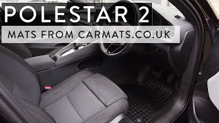 Match Highlights Polestar 2 mats - third party car mats for the Polestar 2