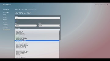 Adserver.Online - a quick overview of the interface (no sound)