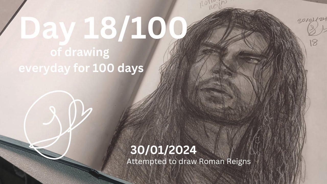 Day 18/100 of drawing everyday for 100 days - YouTube