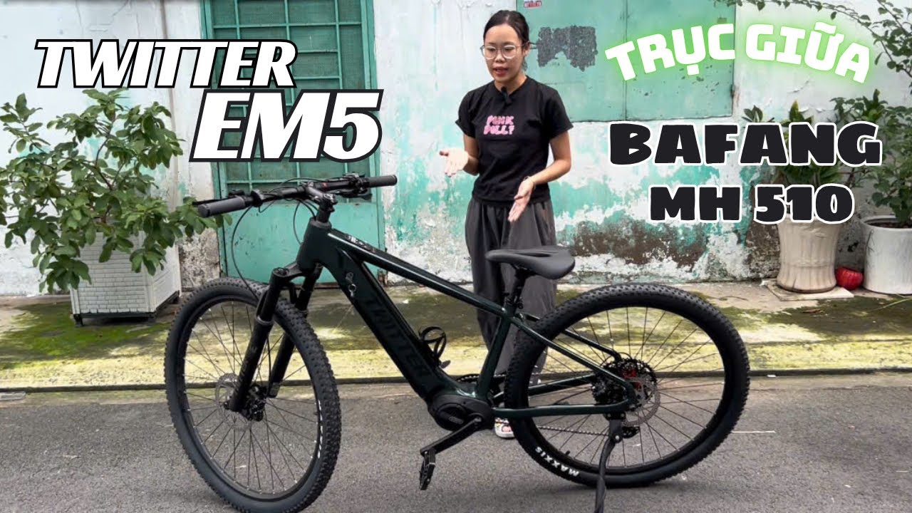 Xe đạp trợ lực điện cao cấp Twitter EM5 – đẹp, mạnh, đáng tiền!